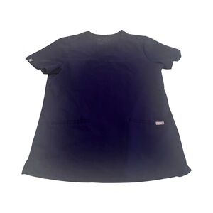 Figs Scrub Top Women’s Small True Navy Casma V-Neck‎ Nurse